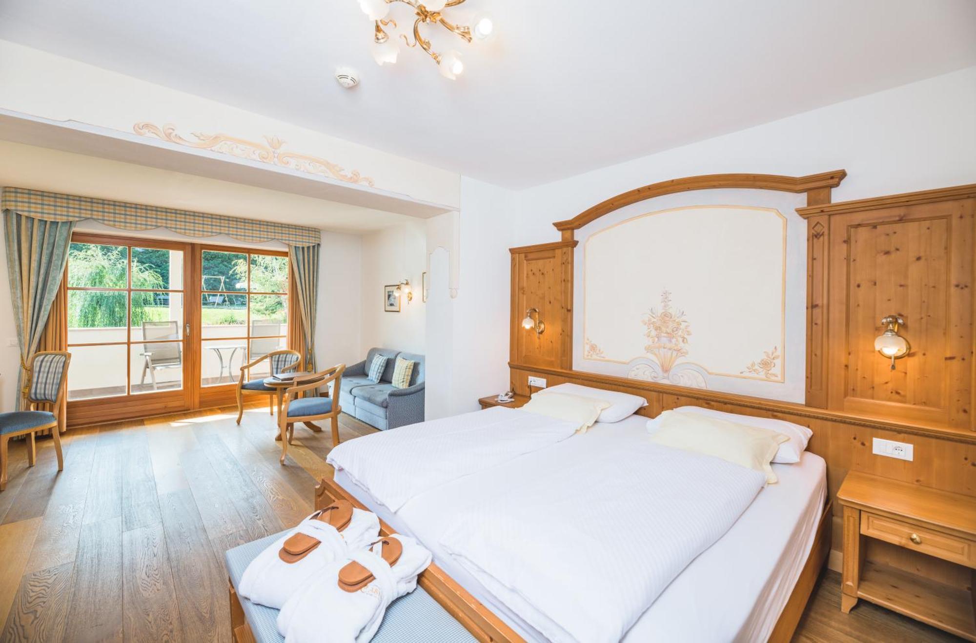 Hotel Castel Oswald Von Wolkenstein Castelrotto Habitación foto